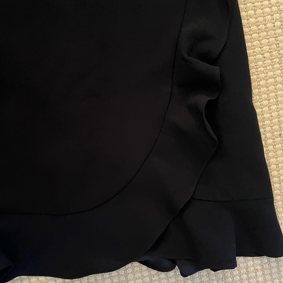 Club Monaco Navy Ruffle Dress - Picture 3 of 3